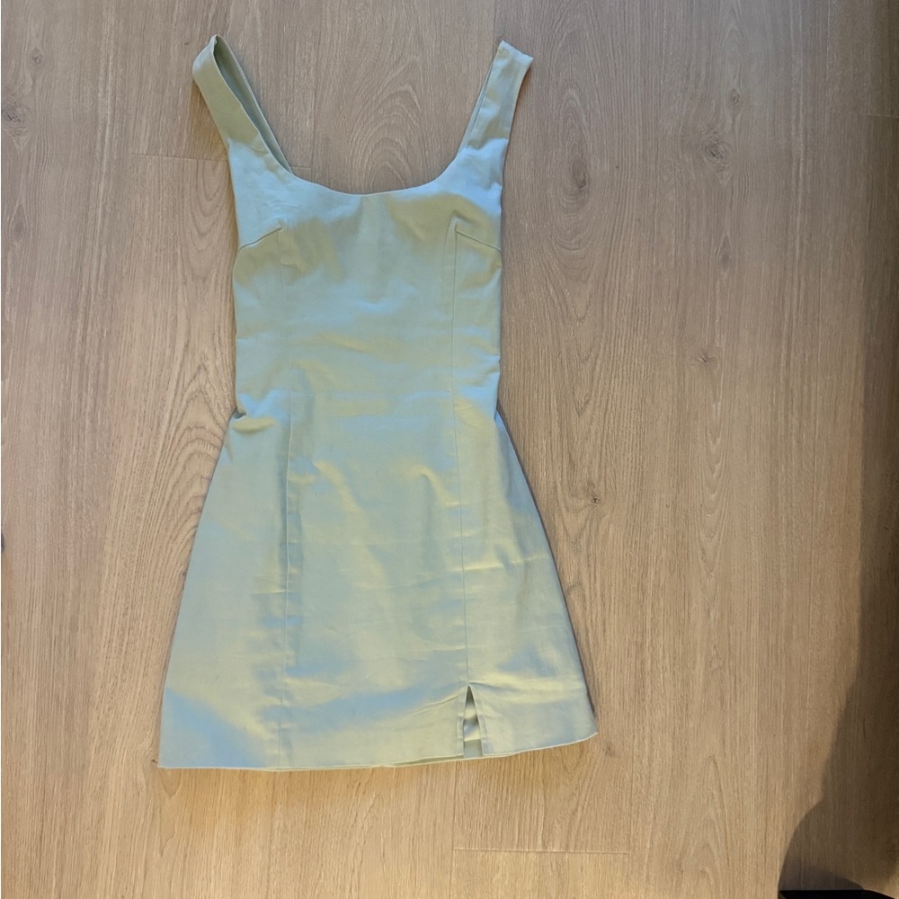 Light Green Mini Dress
